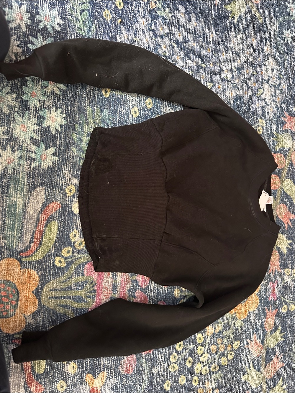 Victoria's Secret Black Crewneck Pullover